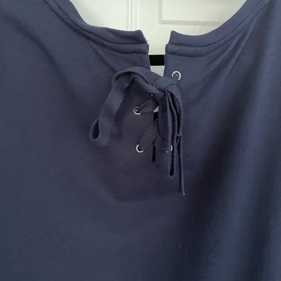 Crownn& Ivy Navy Dress Large NWT - Picture 5 of 7